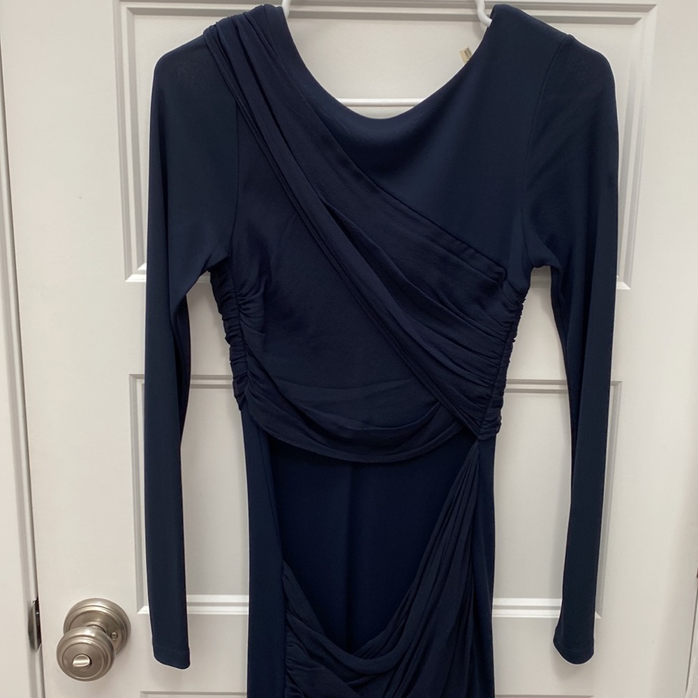 Alice & Olivia Dark Blue Dress